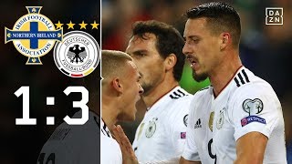 RudyTraumtor DFBTeam sichert WMTicket  Nordirland  Deutschland 13  Highlights  WMQuali [upl. by Sinnoda589]