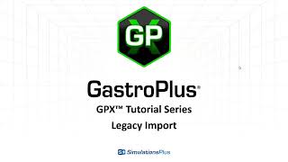 GPX™ Tutorial Series Legacy Import [upl. by Kyte]