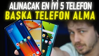 Bence Şu Anda Alınabilecek En İyi 5 TELEFON  MART 2024 [upl. by Ahsilra]