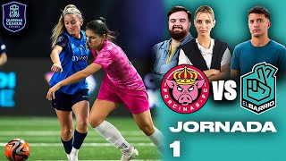 EL BARRIO  PORCINAS  JORNADA 1 QUEENS LEAGUE [upl. by Courtnay]