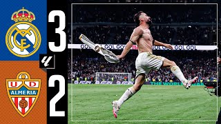 Real Madrid 32 Almería  HIGHLIGHTS  LaLiga 202324 [upl. by Cassius938]