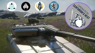 OPERATION Centurions Rest  24 v 24 Tank Battle  FRCN vs NF UF amp Gjallarhorn  Star Citizen [upl. by Iong564]