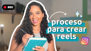 Cómo Hacer Reels Creativos  Mi Proceso para Crear Contenido y Vender en Instagram Paso a Paso [upl. by Alexi]