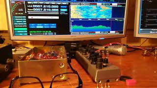 Kenwood TS870 BandscopePanadaptor [upl. by Skylar58]