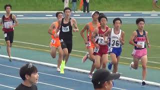 20240922 平成国際大学記録会男子3000m3組 [upl. by Liagibba451]