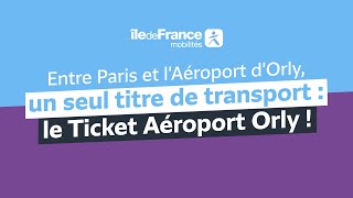 Le Ticket Aéroport Orly pour aller à Orly avec la ligne 14 du métro [upl. by Noloc]