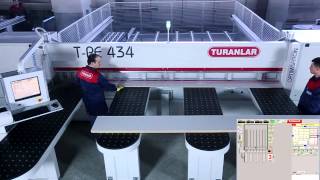 Turanlar TPE 434 Panel Ebatlama Makinesi  Turanlar TPE 434 Panel Cutting Machine [upl. by Stochmal]