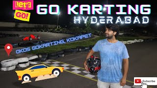 The one with Go Karting at Gandipet  gokarting OKOS GoKarting Hyderabad  Vlog 4 [upl. by Negaet]