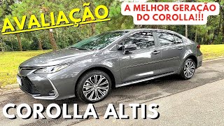 Avaliação Toyota Corolla Altis 2023 20  Bonito bem equipado confortável e ECÔNOMICO [upl. by Carri]