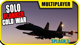 DCS World Flanker Solo on Contention PvP fox1 splash3  Multiplayer [upl. by Krystalle362]