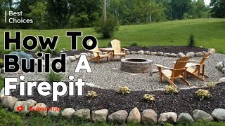 How to Build a Firepit DIY Backyard Project [upl. by Delaney]