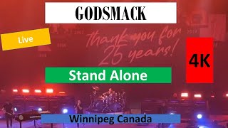 Godsmack Stand Alone Live 2023 Winnipeg Canada 4K [upl. by Merfe881]