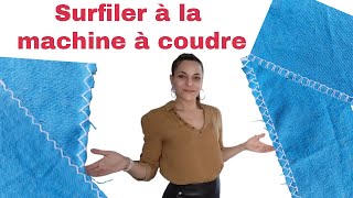 Surfiler avec sa Machine à coudre [upl. by Fulbert]