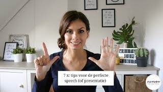 7x tips voor een goede speech [upl. by Ly750]