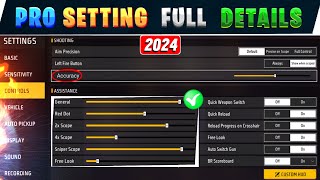 Free fire setting full details in tamil  After update headshot sensitivity 🔥  Free fire setting [upl. by Nilad]