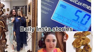 Merium pervaiz  Daily insta stories  all stories in 1 video [upl. by Brinson814]