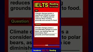 IELTS Academic Reading Fill in the Gaps Question Practice [upl. by Anuaek]