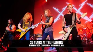 Metallica 30 Years at the Fillmore San Francisco CA  December 10 2011 [upl. by Anahoj198]