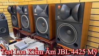 Test loa Kiểm Âm JBL 4425 và JBL 4425 MKII hàng bãi Mỹ [upl. by Erda824]