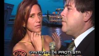 El Cantante De Protesta María Fernanda Callejón  Videomatch [upl. by Enilauqcaj]