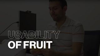 Usability Testing of Fruit [upl. by Nolitta]