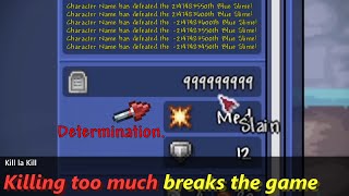 Reaching the Maximum Kill Count in Terraria ─ Until the game breaks and does weird things [upl. by Sansone]