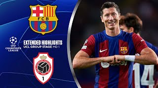 Barcelona vs Antwerp Extended Highlights  UCL Groups Stage MD 1  CBS Sports Golazo [upl. by Chlores]