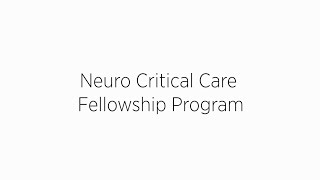 Neuro Critical Care Fellowship Program – University of Maryland Medical Center [upl. by Aileve364]