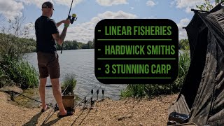 LINEAR FISHERIES  HARDWICK SMITHS  NEW PB  BIG CARP FISHING [upl. by Roots]