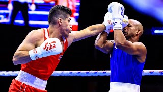 Roniel Iglesias CUB vs Zeyad Eashash JOR AIBA World Boxing Championships 2021 67kg [upl. by Leribag]