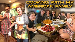 Cooking Indian Dinner for My American Family [upl. by Lohcin]