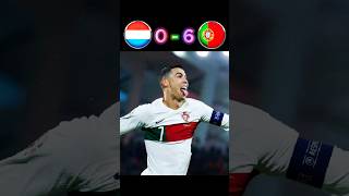 🔴Luxemburgo vs Portugal Histórico 😱 joscuby Shorts [upl. by Nanon]