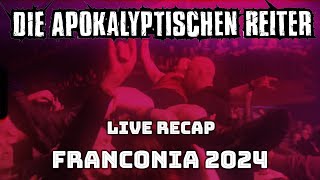 DIE APOKALYPTISCHEN REITER  LIVE 2024 Franconia Metal Festival [upl. by Ahsieat963]