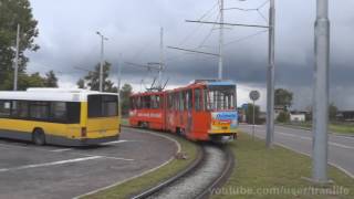 Liepajas tramvajs  Лиепайский трамвай  Liepaja tram  2013 [upl. by Gabbie]