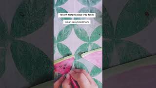 bricole un marque page facile craftforkids bricolage marquepage bookmark kids [upl. by Veronica]