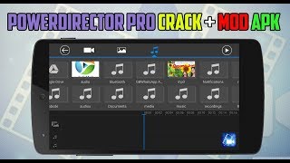COMO DESCARGAR POWER DIRECTOR PRO APK SIN MARCA DE AGUA PARA ANDROID 2018  MEGA Y MEDIAFIRE [upl. by Beberg]