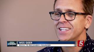 Rock to Recovery mixes music with addiction treatment [upl. by Aimerej]