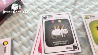 Exploding Kittens  شرح لعبة القطط المتفجرة [upl. by Bang]