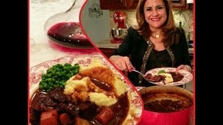 💖 Valentines Dinner Ideas Beef Bourguignon  Recipe Episode 6 [upl. by Fiorenze582]