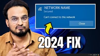 2024 FIX WiFi quotCant Connect to This Networkquot Windows 1110 Hindi [upl. by Waylan]