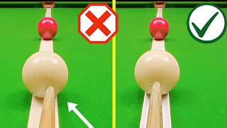 Snooker Cueing Tips For Straight Cueing [upl. by Agna613]