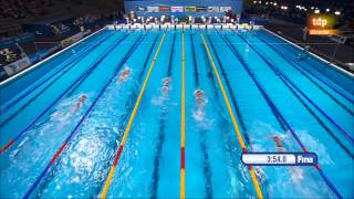 Final 800 libre femenino Ledecky récord del mundo [upl. by Jewel]