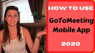 Gotomeeting App Gotomeeting App Tutorial 2020 [upl. by Ssyla]