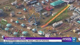 Music lineup for Poteet Strawberry Festival released [upl. by Ebaj836]