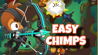 Bloonarius Prime CHIMPS Guide BTD6  Straightforward Strategy [upl. by Hedva]