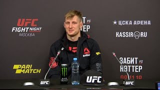 UFC Moscow PostFight Press Conference [upl. by Frulla]