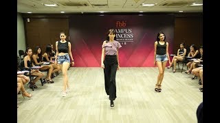 Campus Princess 2018 Rampwalk session with Alesia Raut [upl. by Yllier]