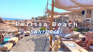 Perissa Beach Santorini [upl. by Kingsley]