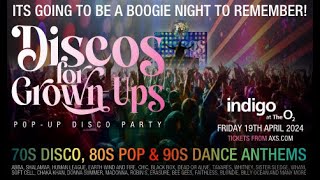 DISCO FOR GROWN UPS IS COMING TO LONDON [upl. by Jablon]