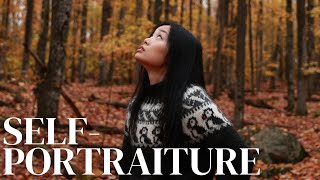 a self portraiture journey  filmed on Sony a7C II  photography vlog Canon R6 [upl. by Atikim]